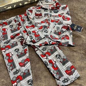 NWT Kids Fire Truck Pajamas- Size 4T